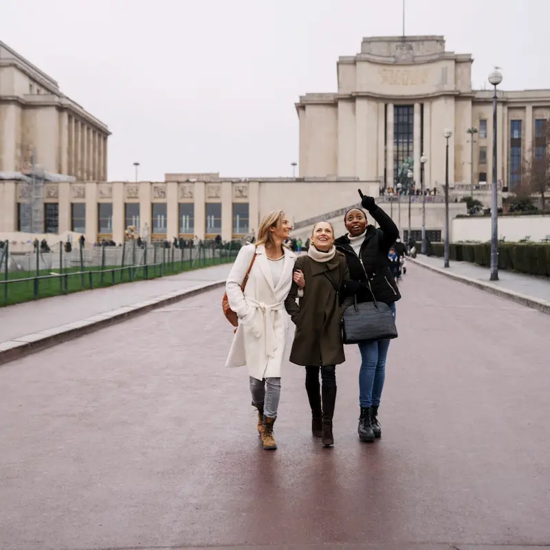 International Bachelor Students In Paris In a University