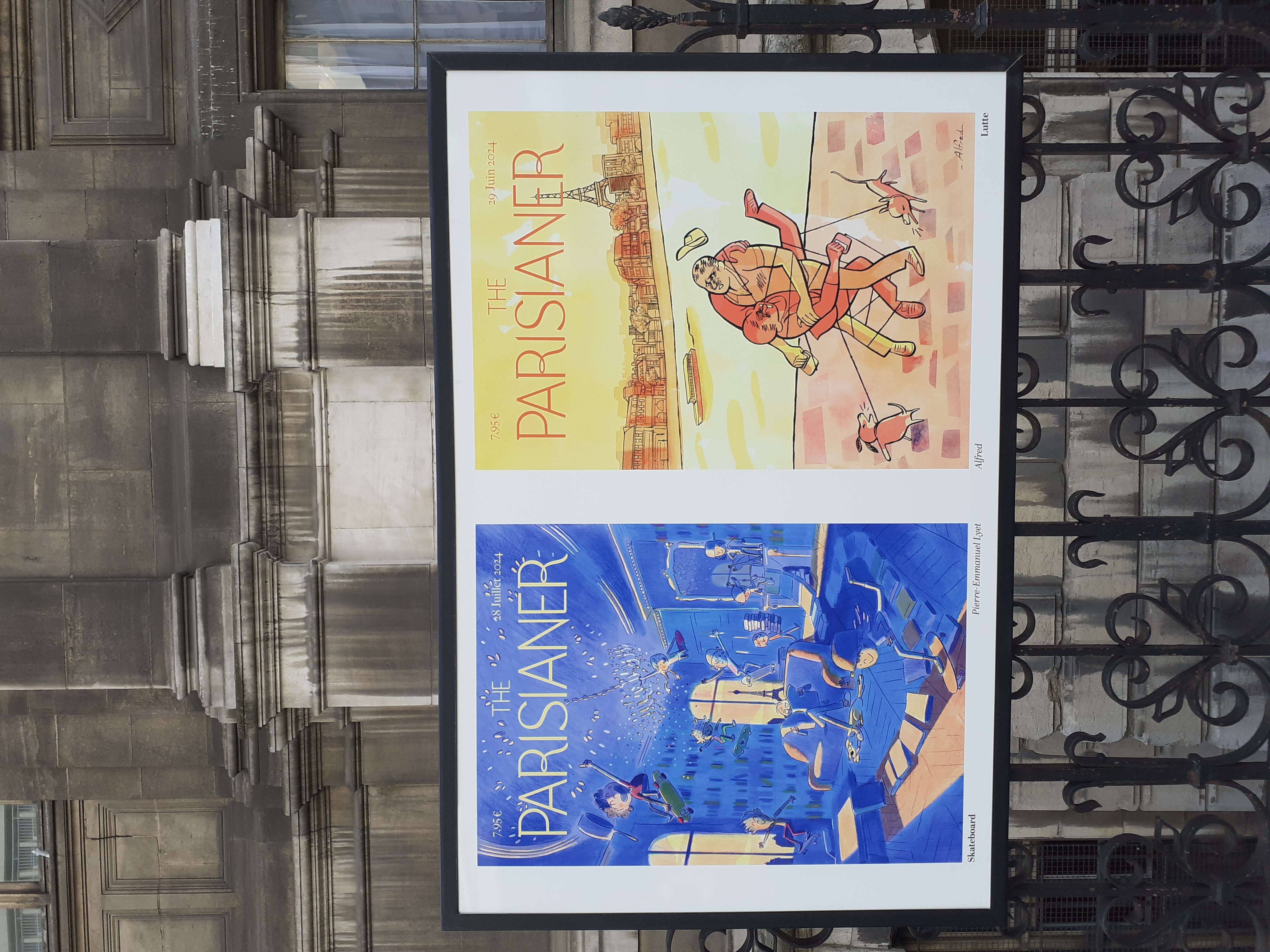 The Parisianer Exhibitian poster
