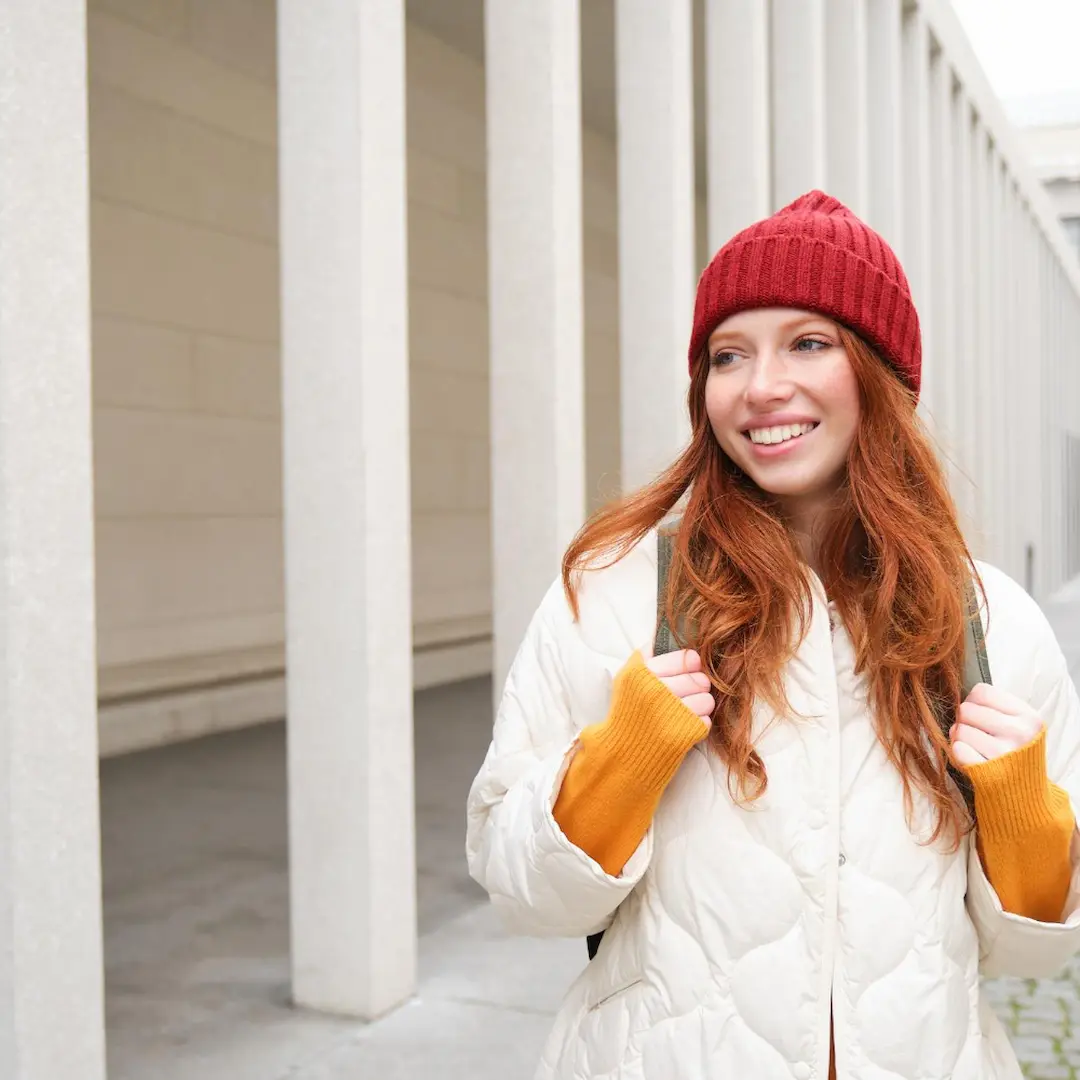 A Female French Student In University