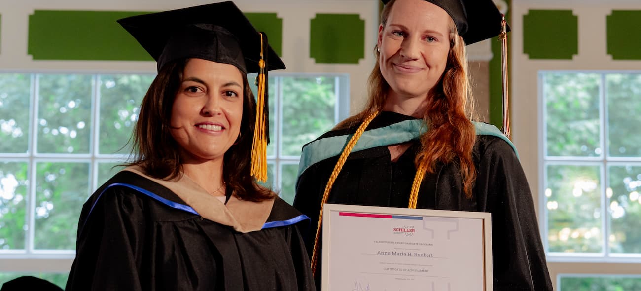 Graduation Ceremony in Schiller International University Campus in Paris