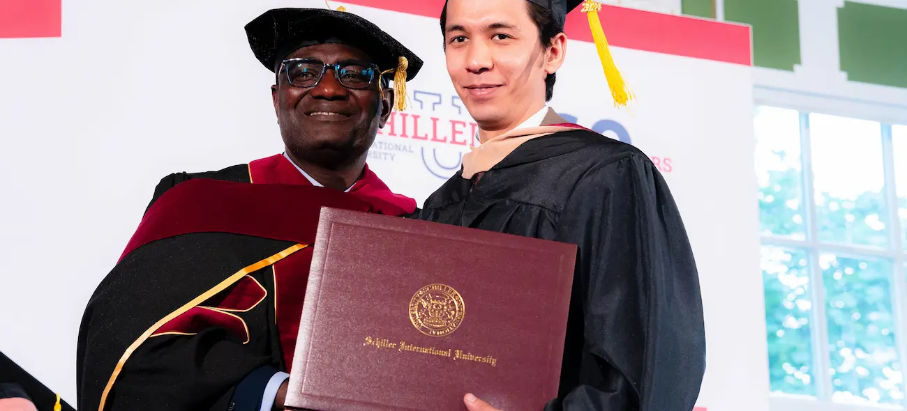 A Computer Science Graduate During Schiller University Degree Award Ceremony