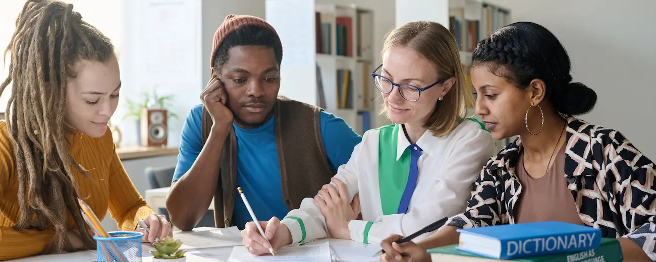 International Students During English Language Preparations