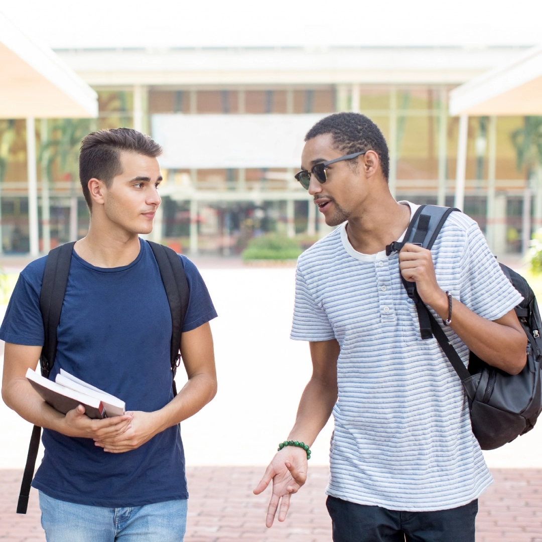 Latin American Students In Madrid In A University