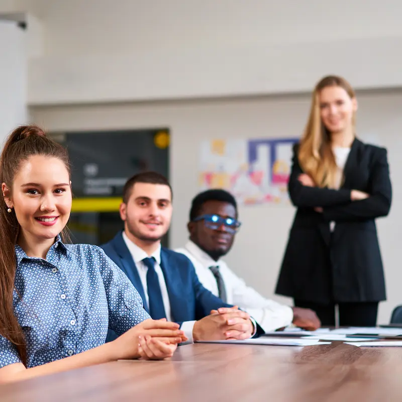 A Group of Diplomacy Students
